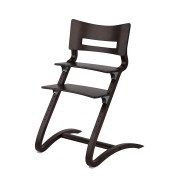 LEANDER medinė maitinimo kėdutė CLASSIC™ be priedų (Brown)